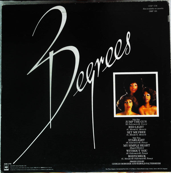 The Three Degrees - Three D (Vinyl, LP, Album, Promo) Very Good Plus (VG+) / Very Good (VG)