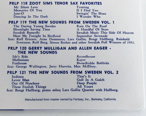 Zoot Sims - Swingin' With Zoot Sims (Vinyl, LP, 10", Reissue) Very Good Plus (VG+) / Near Mint (NM or M-)