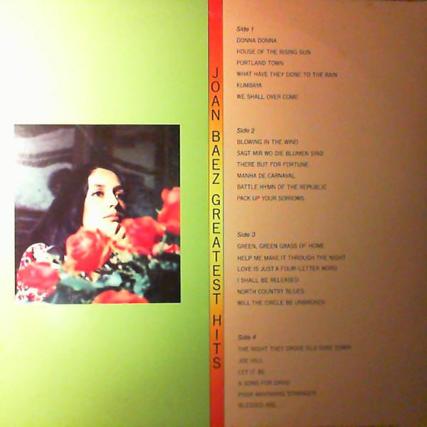 Joan Baez - Greatest Hits (Vinyl, LP, Compilation, Stereo)