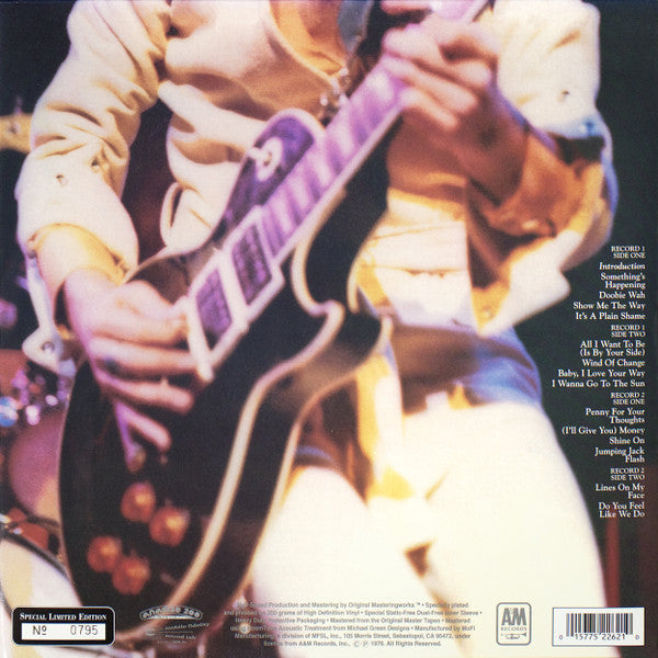 Peter Frampton - Frampton Comes Alive (2xVinyl, LP, Album, Limited Edition, Numbered, Reissue, Remastered, Stereo) Very Good Plus (VG+) / Very Good Plus (VG+)