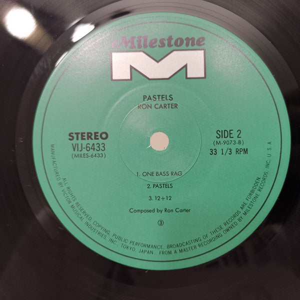 Ron Carter - Pastels (Vinyl, LP, Album, Reissue) Very Good Plus (VG+) / Very Good Plus (VG+)