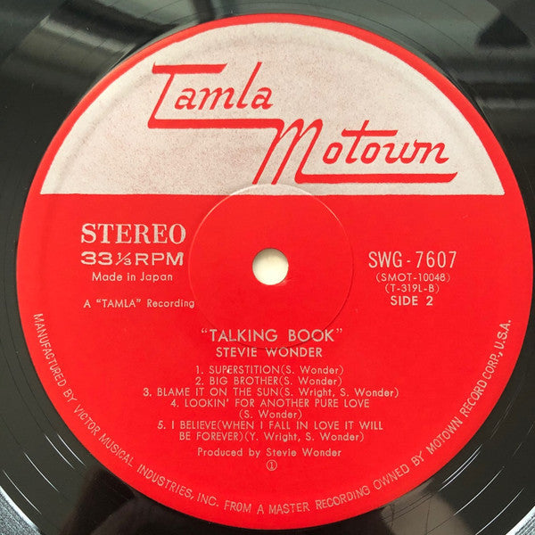 Stevie Wonder - Talking Book (Vinyl, LP, Album)