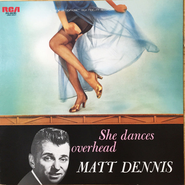 Matt Dennis - She Dances Overhead (Vinyl, LP, Reissue, Mono) Very Good (VG) / Very Good (VG)