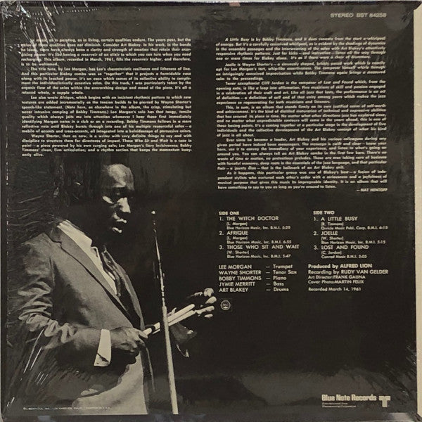 Art Blakey & The Jazz Messengers - The Witch Doctor (Vinyl, LP, Album) Very Good (VG) / Very Good (VG)