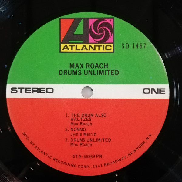 Max Roach - Drums Unlimited (Vinyl, LP, Album, Reissue, Stereo) Very Good (VG) / Very Good (VG)