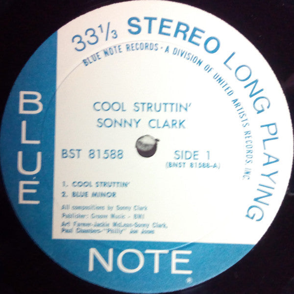 Sonny Clark - Cool Struttin' (Vinyl, LP, Album, Reissue, Stereo)
