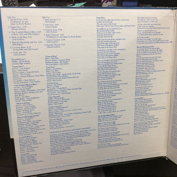 Arlo Guthrie - Last Of The Brooklyn Cowboys (Vinyl, LP, Album, Stereo) Very Good (VG) / Good Plus (G+)