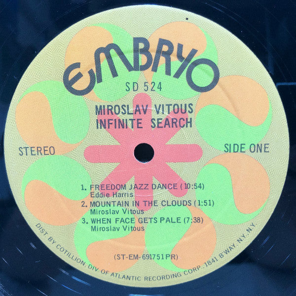 Miroslav Vitous - Infinite Search (Vinyl, LP, Album, Stereo)
