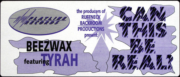 Beezwax - Can This Be Real (Vinyl, 12", 33 ⅓ RPM) Good Plus (G+) / Generic
