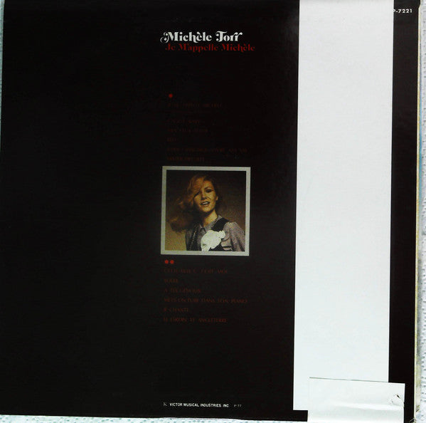 Michèle Torr - Je M'appelle Michèle (Vinyl, LP, Album, Promo) Very Good (VG) / Good Plus (G+)