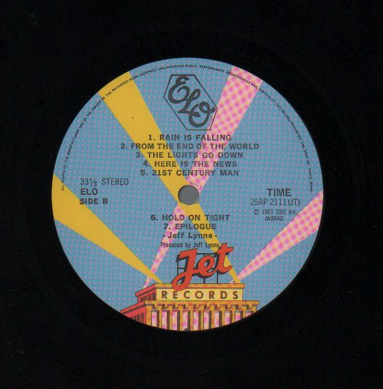 Electric Light Orchestra - Time (Vinyl, LP, Album)