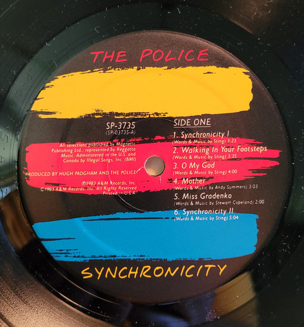 The Police - Synchronicity (Vinyl, LP, Album) Very Good (VG) / Very Good (VG)