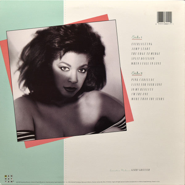 Natalie Cole - Everlasting (Vinyl, LP, Album, Stereo) Very Good Plus (VG+) / Good Plus (G+)