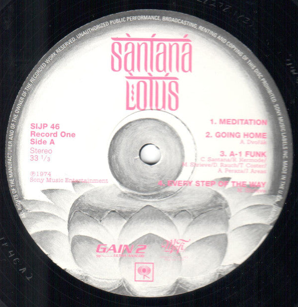 Santana - Lotus (3xVinyl, LP, Album, Limited Edition, Reissue, Remastered) Very Good Plus (VG+) / Near Mint (NM or M-)