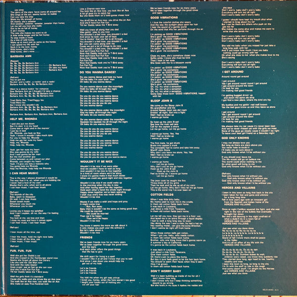 The Beach Boys - The Beach Boys (Vinyl, LP, Compilation, Stereo)
