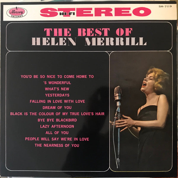 Helen Merrill - The Best Of Helen Merrill (Vinyl, LP, Compilation) Very Good (VG) / Very Good (VG)
