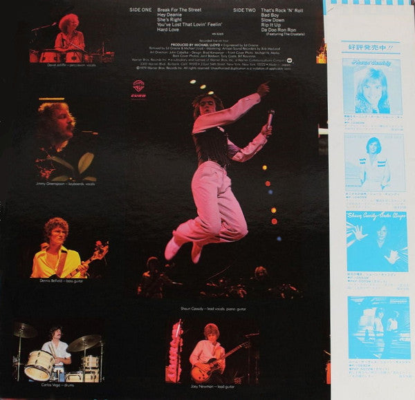 Shaun Cassidy - Live - That's Rock 'N' Roll (Vinyl, LP, Album) Very Good Plus (VG+) / Very Good Plus (VG+)