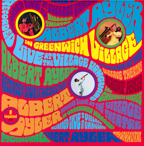 Albert Ayler - In Greenwich Village (Vinyl, LP, Album, Reissue) Very Good Plus (VG+) / Near Mint (NM or M-)