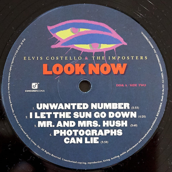 Elvis Costello & The Imposters - Look Now (2xVinyl, LP, Album, Deluxe Edition) Very Good Plus (VG+) / Near Mint (NM or M-)
