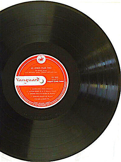 The Jo Jones Trio - Jo Jones Plus Two (Vinyl, LP, Album, Mono) Very Good (VG) / Good Plus (G+)