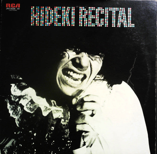 Hideki Saijo - Hideki Recital = Hideki Saijo Recital / Hideki, Love, Scream! ~ Live recording at the Postal Savings Hall on November 7, 1973 (2xVinyl, LP) Very Good Plus (VG+) / Very Good (VG)
