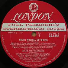 Johann Sebastian Bach - Musical Offering (Vinyl, LP, Stereo) Very Good (VG) / Very Good (VG)
