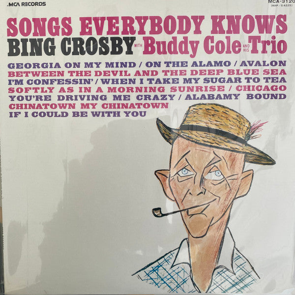 Bing Crosby - Songs Everybody Knows (Vinyl, LP, Album, Reissue, Mono)