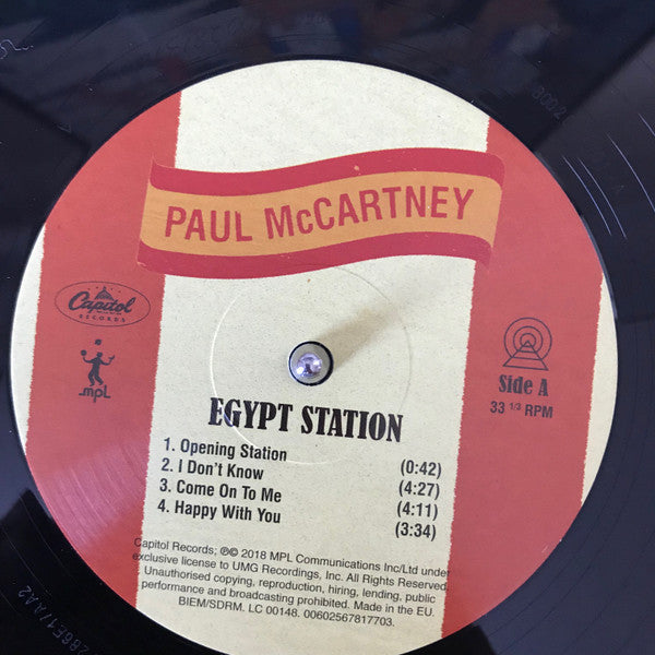 Paul McCartney - Egypt Station (2xVinyl, LP, Album, Deluxe Edition, Limited Edition, Stereo) Very Good Plus (VG+) / Near Mint (NM or M-)