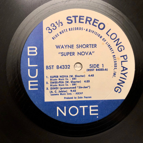 Wayne Shorter - Super Nova (Vinyl, LP, Album, Stereo)