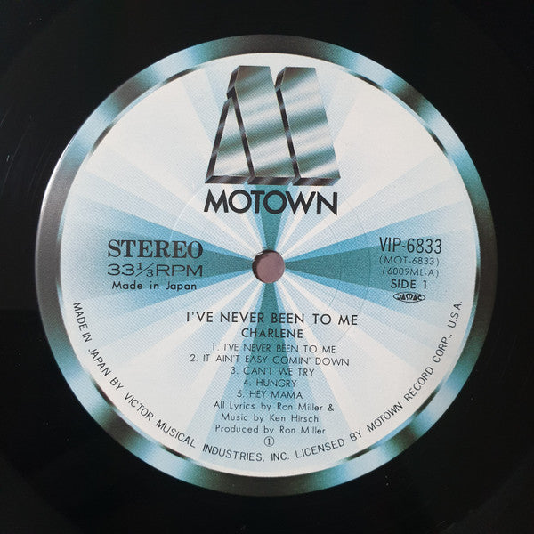 Charlene - I've Never Been To Me (Vinyl, LP, Album) Very Good (VG) / Very Good (VG)