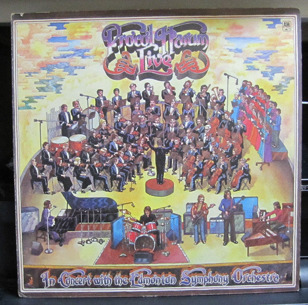 Procol Harum - Live (Vinyl, LP, Album) Very Good (VG) / Very Good (VG)