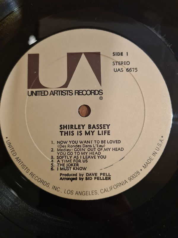 Shirley Bassey - This Is My Life (Vinyl, LP, Reissue, Stereo) Very Good Plus (VG+) / Very Good (VG)