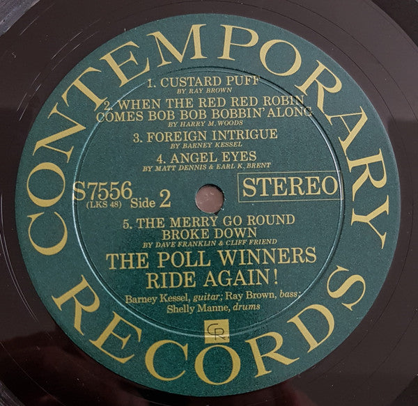 The Poll Winners - Ride Again! (Vinyl, LP, Album, Reissue, Stereo) Good Plus (G+) / Good Plus (G+)