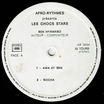 Choc Stars - Awa Et Ben (Vinyl, LP, Album, Stereo) Very Good Plus (VG+) / Very Good Plus (VG+)