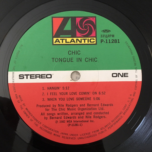 Chic - Tongue In Chic (Vinyl, LP, Album)