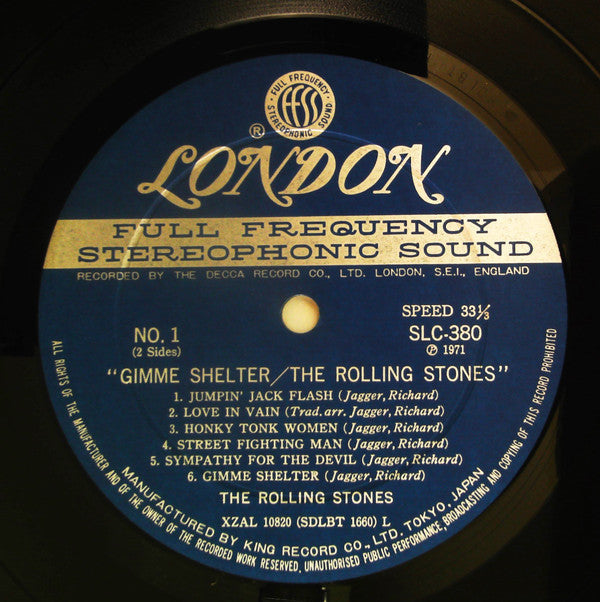 The Rolling Stones - Gimme Shelter (Vinyl, LP, Compilation) Very Good (VG) / Very Good (VG)