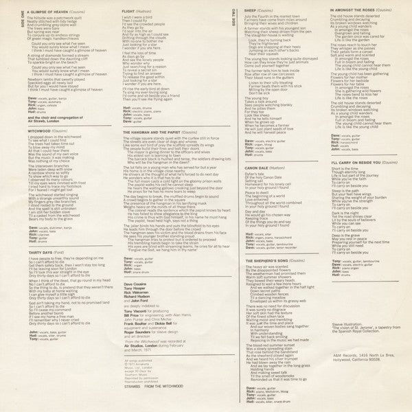 Strawbs - From The Witchwood (Vinyl, LP, Album, Reissue) Very Good Plus (VG+) / Very Good Plus (VG+)