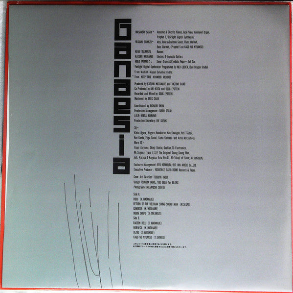 Kazumi Band - Ganaesia (Vinyl, LP)