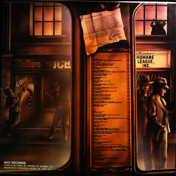 Various - Live Dancing In Al Capone's Ballroom - Die Grosse Nonstop-Party Mit 28 Originalen (Vinyl, LP, Compilation, Promo) Very Good Plus (VG+) / Very Good Plus (VG+)