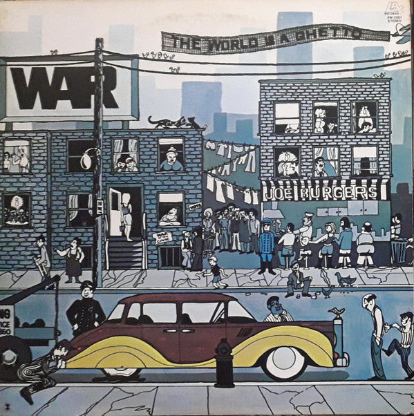 War - The World Is A Ghetto (Vinyl, LP, Album, Promo, Reissue) Near Mint (NM or M-) / Very Good Plus (VG+)