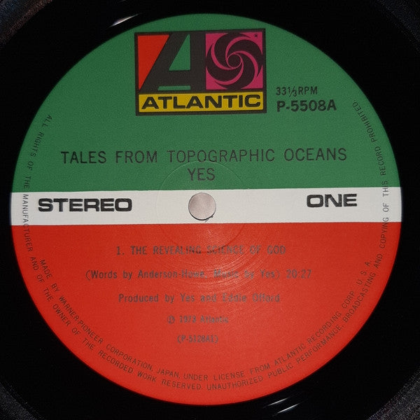 Yes - Tales From Topographic Oceans (2xVinyl, LP, Album, Reissue) Very Good Plus (VG+) / Very Good Plus (VG+)