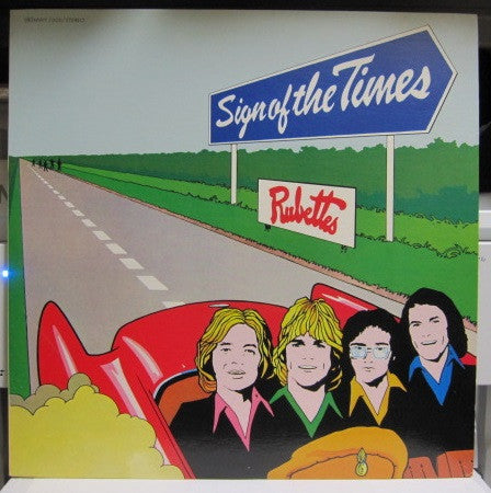 The Rubettes - Sign Of The Times (Vinyl, LP, Album, Promo) Very Good Plus (VG+) / Very Good (VG)