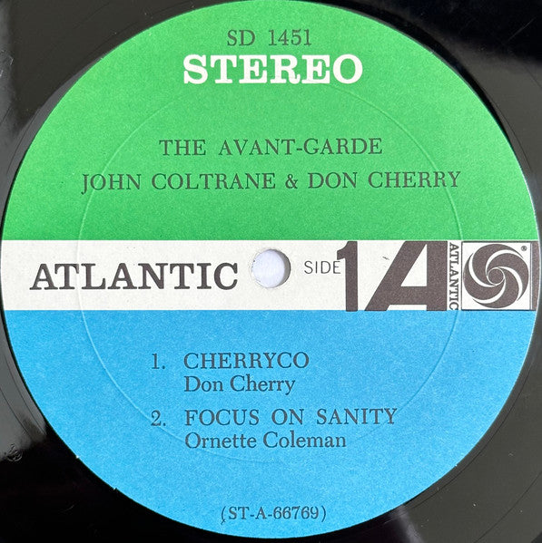 John Coltrane - The Avant-Garde (Vinyl, LP, Album, Stereo) Very Good (VG) / Very Good (VG)