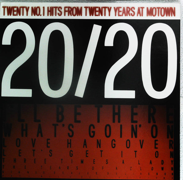 Various - 20/20 Twenty No.1 Hits From Twenty Years At Motown (Vinyl...