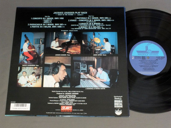 Jacques Loussier - Play Bach - Bach to the future - Volume One (Vinyl, LP, Stereo) Very Good Plus (VG+) / Very Good Plus (VG+)
