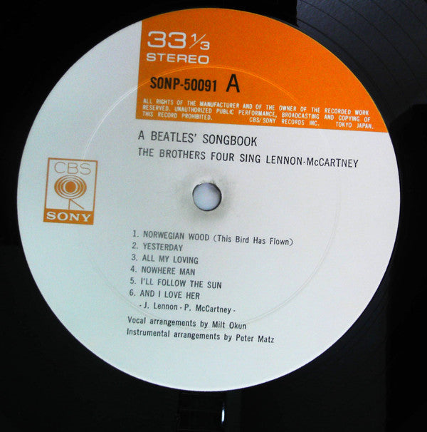 The Brothers Four - The Brothers Four Sing Lennon-McCartney (Vinyl,...