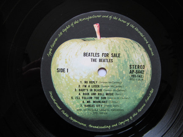 The Beatles - Beatles For Sale (Vinyl, LP, Album, Reissue, Stereo) Very Good (VG) / Very Good Plus (VG+)