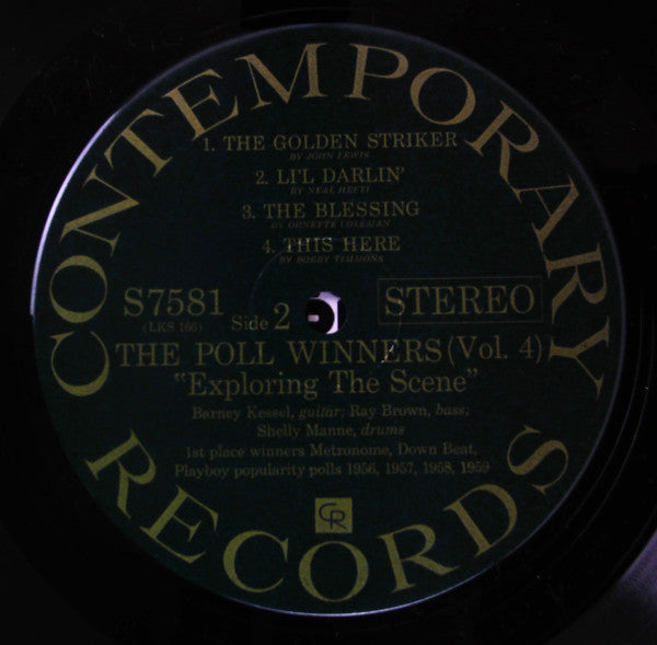 The Poll Winners - Exploring The Scene (Vinyl, LP, Album, Reissue, Stereo) Very Good (VG) / Very Good (VG)