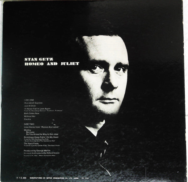 Stan Getz - Romeo And Juliet (Vinyl, LP, Album, Promo) Near Mint (NM or M-) / Very Good (VG)