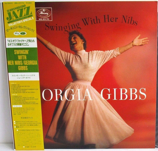 Georgia Gibbs - Swinging With Her Nibs (Vinyl, LP, Album, Repress) Very Good Plus (VG+) / Very Good Plus (VG+)